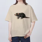 🐶シュナといろいろ🎨のタスマニアデビル Oversized T-Shirt