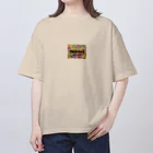 沖縄大好きシーサーちゃんの沖縄アイランドClub オーバーサイズTシャツ