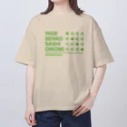 KAWAGOE GRAPHICSの競馬の脚質 オーバーサイズTシャツ