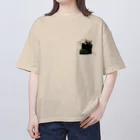 ぐら(GURA)のネコ家の肖像&ながぐつにはいったこねこ Oversized T-Shirt