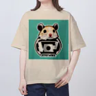 AI画家『Stable Diffusion』Shopのスター・ウォーズ風なハムスター🐹 オーバーサイズTシャツ