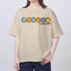 ジャン・アルジ キャンプのダラキャン△ オーバーサイズTシャツ