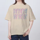 おはる屋さんのカラフルな馬さん Oversized T-Shirt