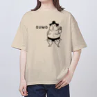 ぽぴーぴぽーのSUMO  オーバーサイズTシャツ