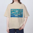 by みなもとそらの琵琶湖イレブン オーバーサイズTシャツ