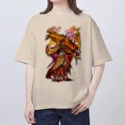 フレ末屋の炎鬼 Oversized T-Shirt