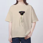 SAKURAI TomoのSHOPの星の花一輪 オーバーサイズTシャツ