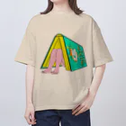 dougaseiseitokoroの足の生えた本 オーバーサイズTシャツ