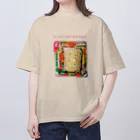 のぐちさきのきんにくごはん オーバーサイズTシャツ