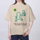 Nice Japanese words? !の『말』이 아니라 『마음』으로 이해할 수 있었다! Oversized T-Shirt