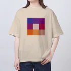 3×3 のドット絵のインスタ - 3×3 のドット絵 オーバーサイズTシャツ