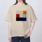3×3 のドット絵のバウハウス - 3×3 のドット絵 オーバーサイズTシャツ
