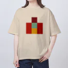 3×3 のドット絵のホアキンフェニックス - 3×3 のドット絵 オーバーサイズTシャツ