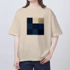 3×3 のドット絵の葛飾北斎 - 3×3 のドット絵 Oversized T-Shirt