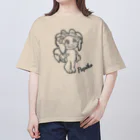 ちゃとらま　CHA10ramaのパピヨン　パピコ Oversized T-Shirt