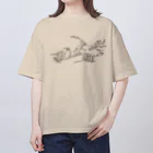 Culture Clubの[ TAMAGOBITO ] 鳥獣卵人戯画 OS T-sh① オーバーサイズTシャツ