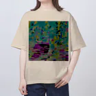 水草の地図A オーバーサイズTシャツ