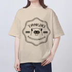 mogura_tanukiのtanuki_vintage04 Oversized T-Shirt