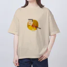 いまさしの意識低いバイオリン弾き(男性) Oversized T-Shirt