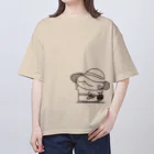 YUTANEKO公式ショップのゆたねこ夏コーデ（単色） オーバーサイズTシャツ