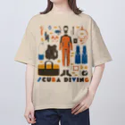 シマノカタチのSCUBA DIVING  オーバーサイズTシャツ