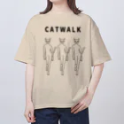 ハナのお店のキャットウォーク オーバーサイズTシャツ