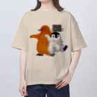 ヤママユ(ヤママユ・ペンギイナ)のPENGUIN FIGHTERS【Hina】 オーバーサイズTシャツ