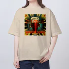 ベルギービールバー麦酒本舗公式グッズのベルギービールの麦酒本舗 Oversized T-Shirt