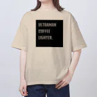 ハラシバキ商店のウルトラマン コーヒー ライター オーバーサイズTシャツ