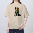 Sheltie Chic Creationsのシェルティ４３ Oversized T-Shirt