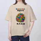 Rints_co_boのカラフルアガベ オーバーサイズTシャツ