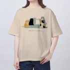 SU-KUの人間て。 オーバーサイズTシャツ