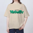 YouTube「にいがたTV」オフィシャルのにいがたTV 新ロゴ オーバーサイズTシャツ Oversized T-Shirt