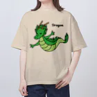 ハナのお店のドラゴン オーバーサイズTシャツ