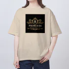 ROYAL Princessのゴージャスロゴブランド Oversized T-Shirt