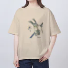 お菓子な森のお菓子なブルーりす美 Oversized T-Shirt