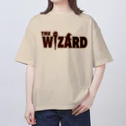 indigo_blue_moonのTHE WIZARD (魔法使い) ロゴ オーバーサイズTシャツ