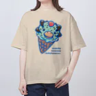 segasworksの恐竜アイスクリーム〜ザクザクアンキロサウルス〜 Oversized T-Shirt