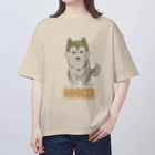 mei’s_atelier_shopのハスキー　Tシャツ Oversized T-Shirt