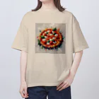 ぴっつぁのぴっつぁ　マルゲリータα Oversized T-Shirt