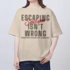 chataro123のEscaping Sexism Isn't Wrong: Seeking Equality Abroad! オーバーサイズTシャツ