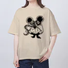 JINPIN (仁品)のネズミチューチュー Oversized T-Shirt