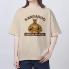すとろべりーガムFactoryのマッチョカンガルーのボス オーバーサイズTシャツ