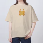 🐸かえるさんと仲間たち🐸のちょうちょ オーバーサイズTシャツ