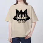 24DANGERのHATEのネコ Oversized T-Shirt