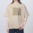 ℂ𝕙𝕚𝕟𝕒𝕥𝕤𝕦 ℍ𝕚𝕘𝕒𝕤𝕙𝕚 東ちなつのニットトースト オーバーサイズTシャツ