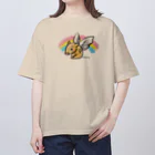 イノシシライフ INOsisiLIFEのいのエンジェル オーバーサイズTシャツ