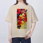 poppy22のはじけるベリーBerryz オーバーサイズTシャツ