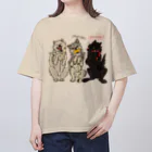 タタナ幻獣館のマヨネーズマスタードケチャップなオオカミ Oversized T-Shirt