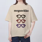 NIKORASU GOのメガネっ子 オーバーサイズTシャツ